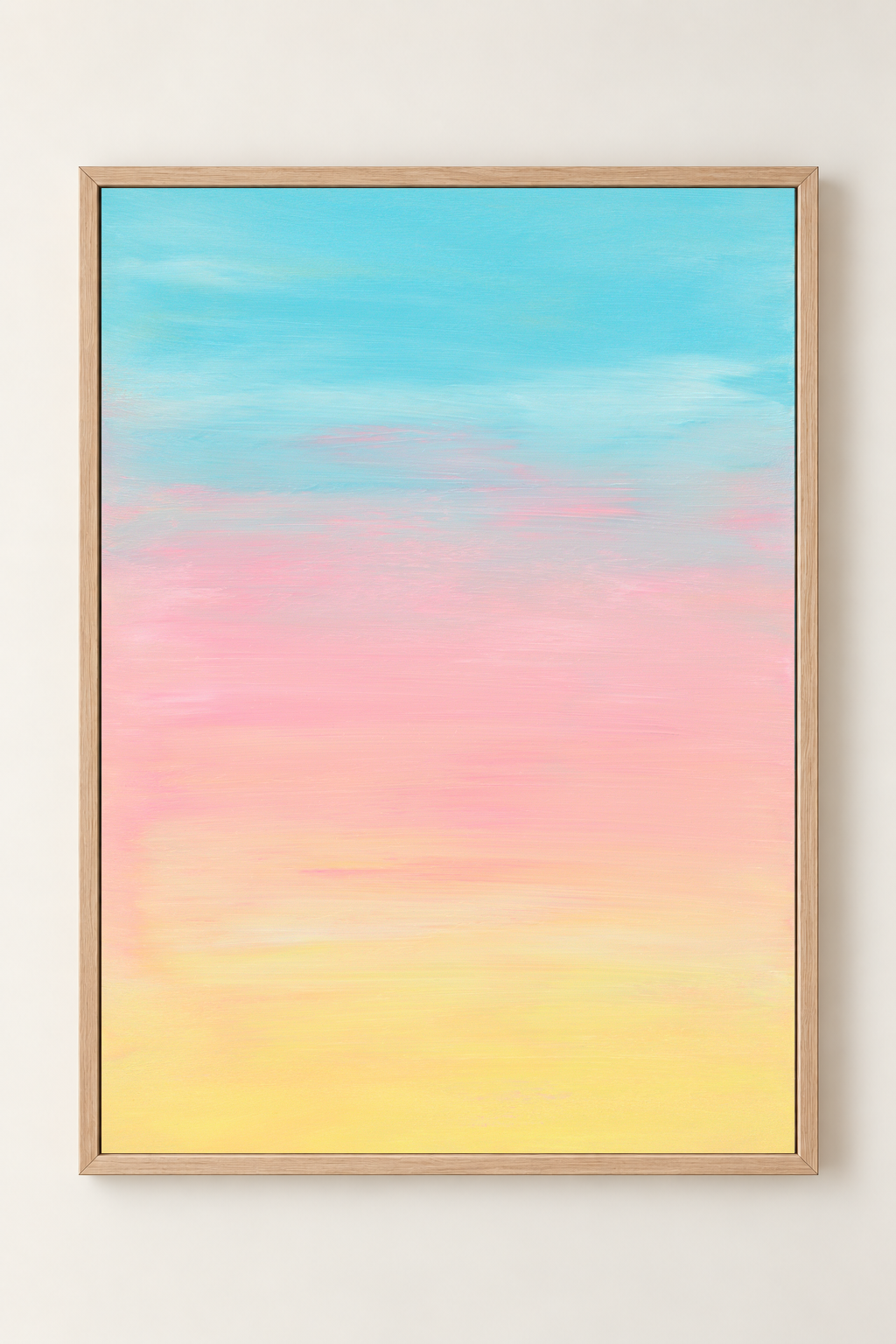 "Soft Horizon“ - gerahmt
