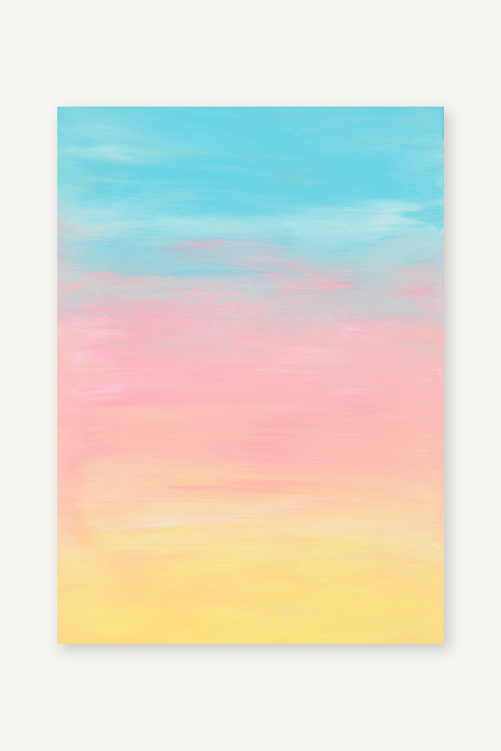 „Soft Horizon“ - ungerahmt