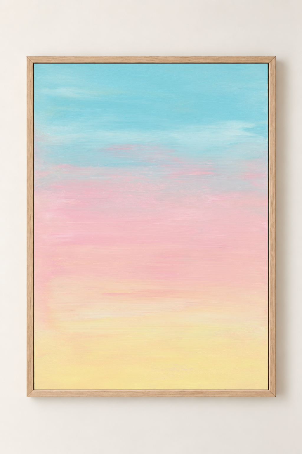 "Soft Horizon“ - gerahmt